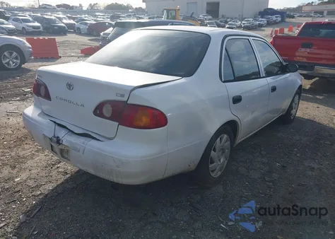 2001 Toyota Corolla Ce z USA, uszkodzony, nr VIN 1NXBR12E61Z491015